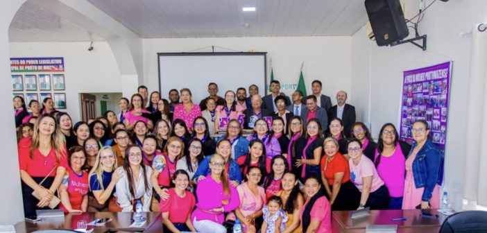 Porto de Moz celebra 5 anos da Secretaria Municipal da Mulher com apresentação do Plano Municipal para as Mulheres